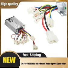 Spazzola motore 36/48V 1000W bicicletta elettrica e-bike scooter regolatore velocità HAU