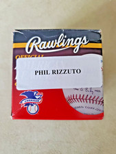 2004 playoff absolute memorabilia signed baseball Phil Rizzuto #24/25