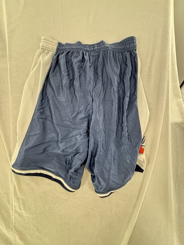 Pantaloncini sportivi vintage Illinois University Dodger grandi da uomo made in USA blu - Foto 7 di 9