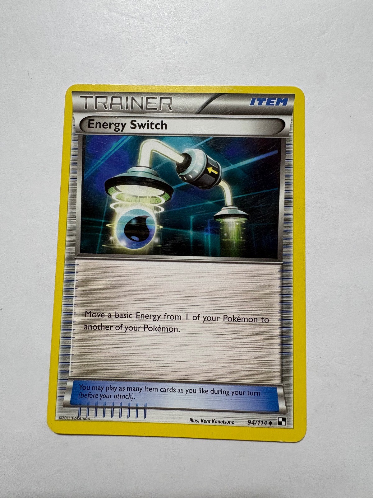 Energy Switch Uncommon Black & White NM 94/114