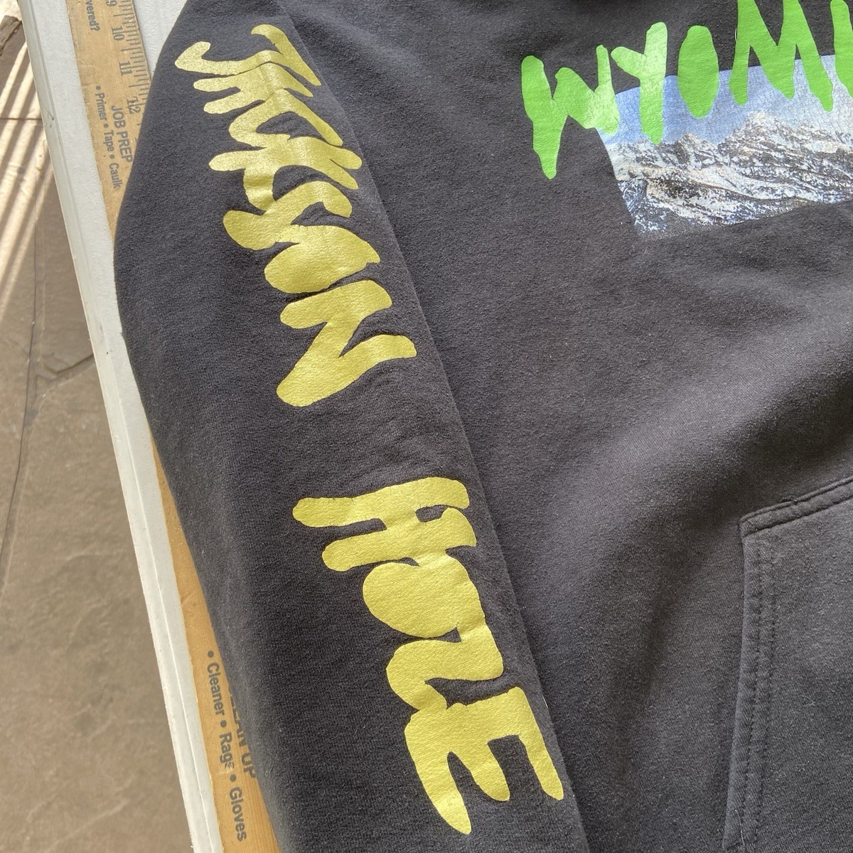 Yeezy Kanye West Wyoming Jackson Hole Hoodie black MENS medium
