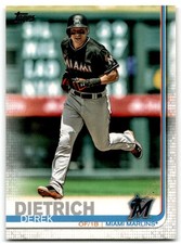 2019 Topps On-Demand Mini Derek Dietrich Miami Marlins #65