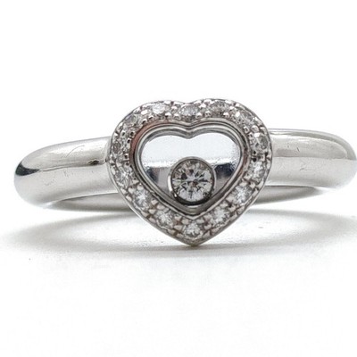 Chopard Ring Happy Diamond Natural Diamond White Gold 2330714