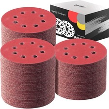 210PCS Sanding Discs 5 Inch 8 Hole, Orbital Sander Sandpaper, 5 Sanding Disc ... 0.15 per gallon