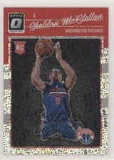 2016-17 Panini Donruss Optic White Sparkle Prizm Sheldon McClellan #199 4o1