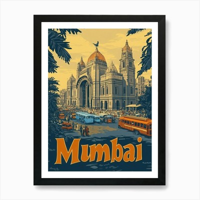 Aihrgdesign A Retro Reiseposter F Gerahmtes Wandbild Poster Leinwanddruck Bild