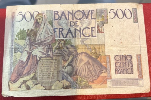 FRANCE, 500 FRANCS, P129a, 1946 - Picture 2 of 2