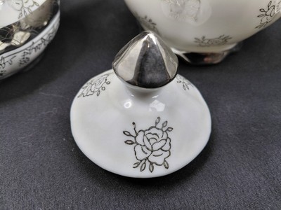 Vintage Demitasse Set Sterling China Japan Full Set | eBay