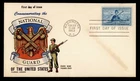 DR WHO 1953 FDC NATIONAL GUARD FLUEGEL CACHET R74177