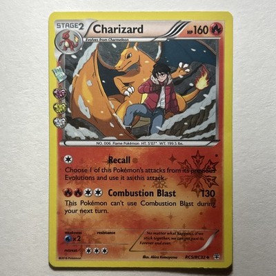 2016 Pokemon Generations Charizard Radiant #RC5/RC32 LP