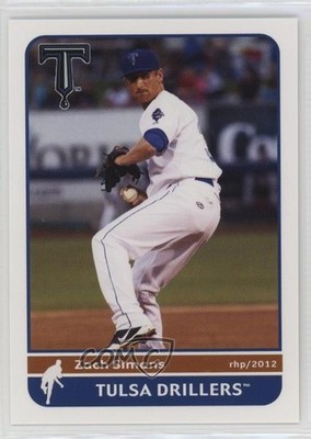 2012 Grandstand Tulsa Drillers Zach Simons 1c7