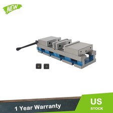 6" Double Lock CNC Precision Heavy Duty Milling Machine Vise 6" Jaw Width