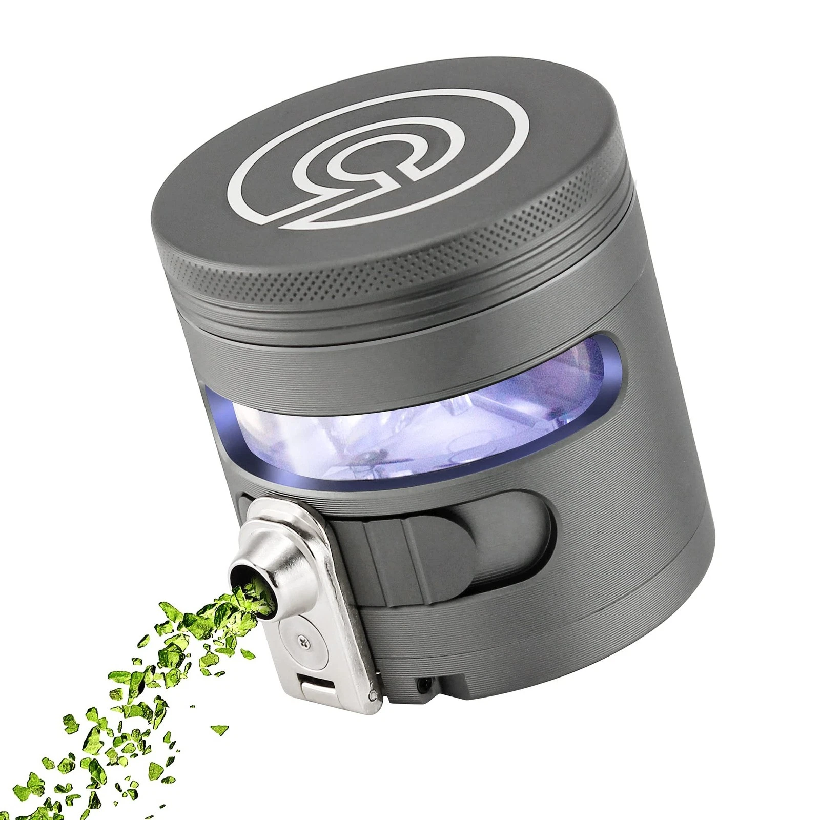 Tectonic9 Herb Grinder Automatic Electric Herbal Spice Dispenser Large 2.5" A...