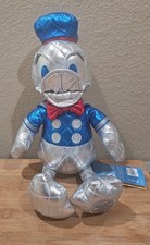 Disney Donald Duck 85th Anniversary Metallic 15" Plush Special Edition NEW
