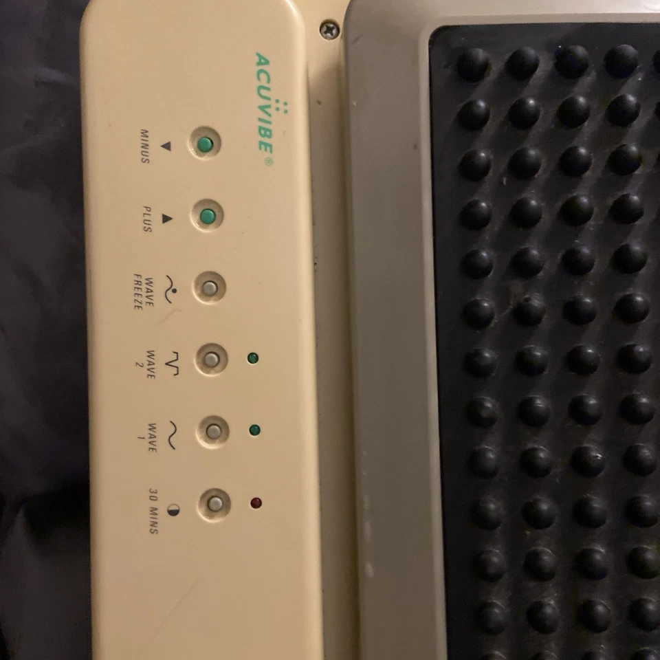 ACUVIBE VIBRATING FOOT MASSAGER 5008 C Multispeed Diabetes Vintage Shiatsu - Image 2 of 4