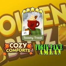 MONO_POLY_GO STICKERS TOASTY TREAT - GOLDEN BLITZ EVENT 5⭐⭐⭐⭐⭐