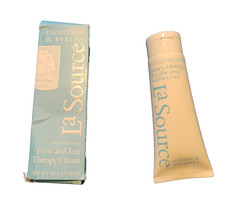 Crabtree Evelyn La Source Foot Leg Therapy Cream 3.5oz 1 w/ Box Vtg Formula X1