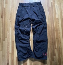 Volcom Thermonite Snowboarding Pants Size Medium, Black