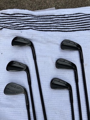 2021 Titleist t100 Black Irons, 5-PW Extra Stiff +1 Inch Length | eBay