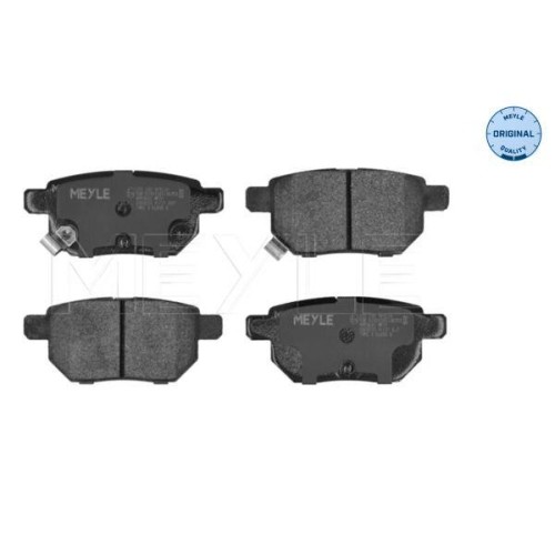 Plaquettes de frein à disque Meyle 0252461015W pour berline Subaru et SUV Toyota