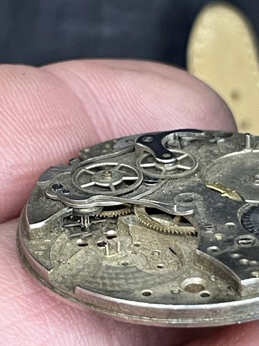 Sehr seltene Eberhard Cal 16000 3 Register Chronograph Uhrwerk Teile. Landeron 60 ? - Bild 5 von 11