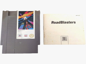 RoadBlasters Aut&eacute;ntico Juego Nintendo NES con Manual PROBADO FUNCIONA