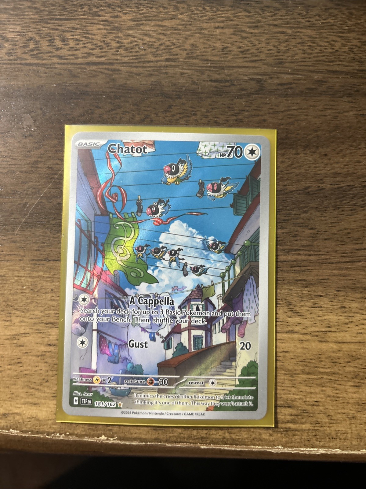 Chatot 181/162 Sv05: Temporal Forces Holo