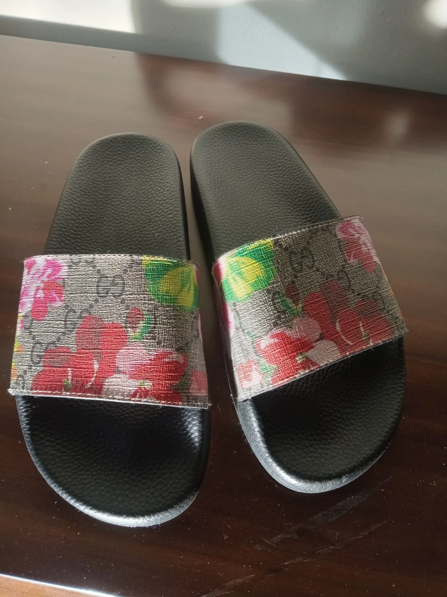 Gucci Flat (Under 1 in) Floral Sandals for Women for sale | eBay