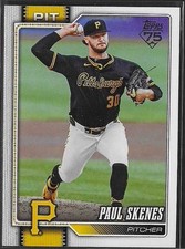 2026 Topps Series 1, 75th Year, Paul Skenes Pittsburgh Pirates Cy Young