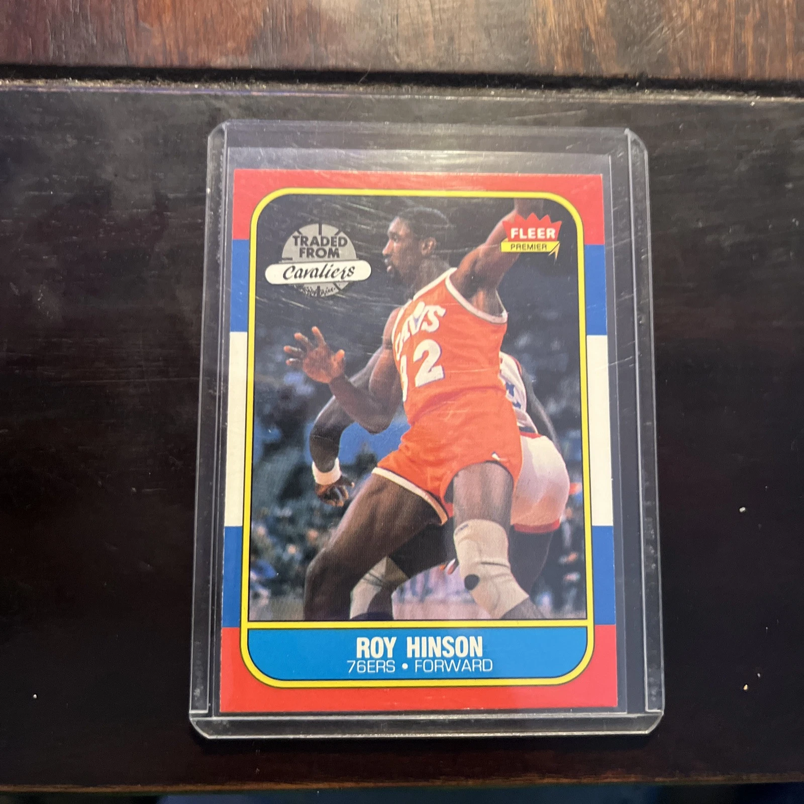 Roy Hinson trading card
