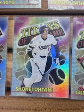 2026 Topps Series 1 - Titans of the Game 15 card batch- Shohei, Trout, Gunnar