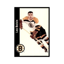 1994 Parkhurst Missing Link 1956-57 Leo Boivin Boston Bruins #11
