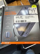 J5 create Type-C Dock Dual 4K HDMI Docking Station JCD3198