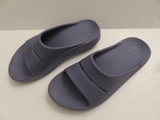 Oofos Ooahh Slide Women s Size 7 Men s 5 Purple Comfort Sandals Slip On