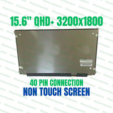 15.6" Qhd 3200x1800 Display Screen Panel Matte Sharp Lq156z1jw03b-a02