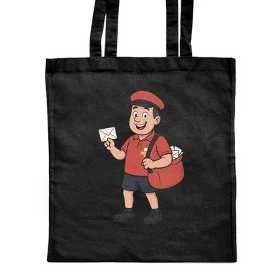 Shopper-Tasche ''Friendly Postman'' klassisch schwarz (ZB00028278)