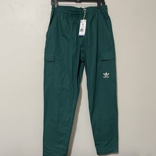 Adidas Originals Classics 3-Stripes Green Cargo Pants Men  s Size Medium BNWT 75