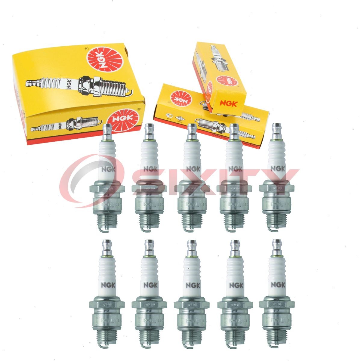 10 pc NGK 3112 B-4L Standard Spark Plugs for Z4JC Z4C W14L RH18Y R45LS H11 zy