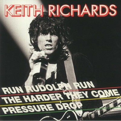 RICHARDS, Keith - Run Rudolph Run (reissue) - LIMITED SPLATTERED VINYL 12''