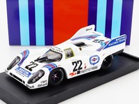 Brumm 1/43 Porsche 917K Martini Marko Winner Le Mans 1971 Statisches Modell