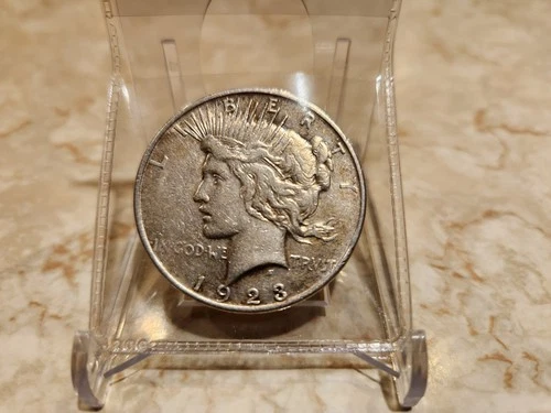1923-D Peace Dollar — photo from another recent sale