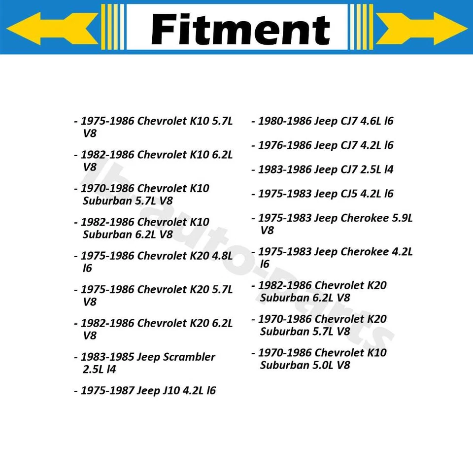 Rótulas inferiores superiores delanteras 4 piezas para camioneta Chevrolet K20 5,7 L 1970-1974 Foto 4 de 4