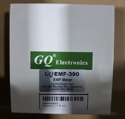 GQ EMF-390 3-in-1 multi-field EMF Meter  w/ Spectrum Analyzer  Data logger 10GHZ