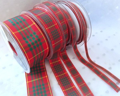 Berisfords CAMERON Tartan Scottish Approved Design Band - 7 10 16 25 40 mm