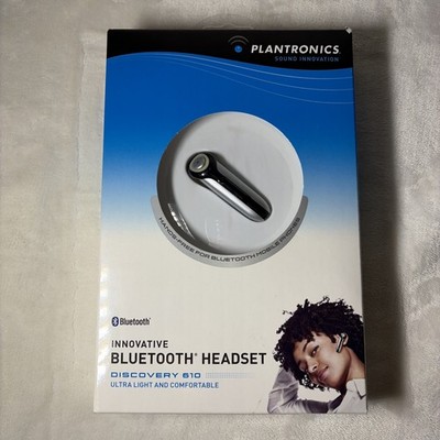 Plantronics Discovery 610 Bluetooth Headset - Ultra Light - New In Box