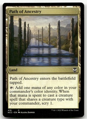 Path of Ancestry #419 (NM) Streets New Capenna NCC Magic MTG