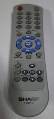 Sharp SF159 LCD TV Television OEM Original Remote Control LCDTV