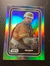 2023 Topps Star Wars Flagship RAINBOW FOIL Parallel Card BRASSO # 35