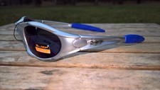 X Loop Sunglasses XL0107 UV400 Davis G7 silver blue mirrored