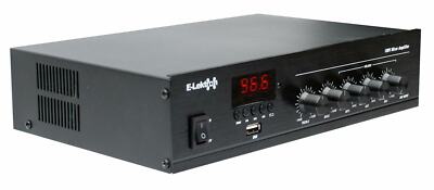 E-Lektron PA-TRON45 ELA Mono Mischverstärker 45W für Beschallung-Anlage 3-Kanal